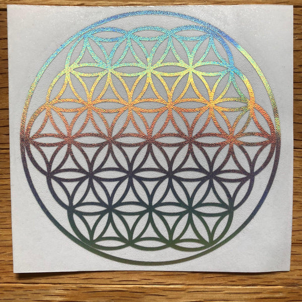 Flower of Life - Holographic 10" - Nature's Design Canada